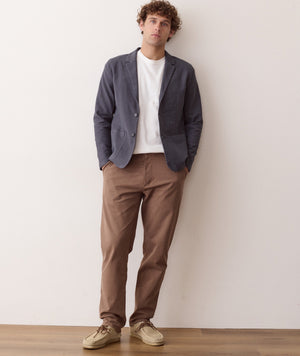 Flex Terry Blazer - Deep Navy
