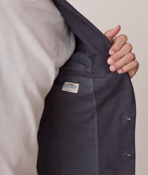 Flex Terry Blazer - Deep Navy