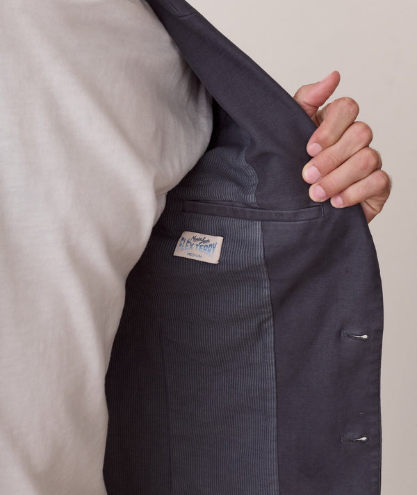 Flex Terry Blazer - Deep Navy