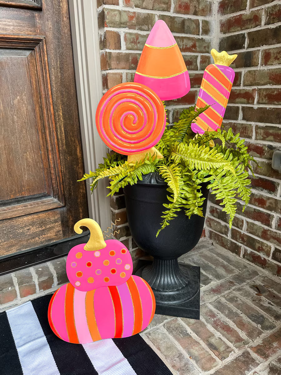 Bright Pumpkin Stack