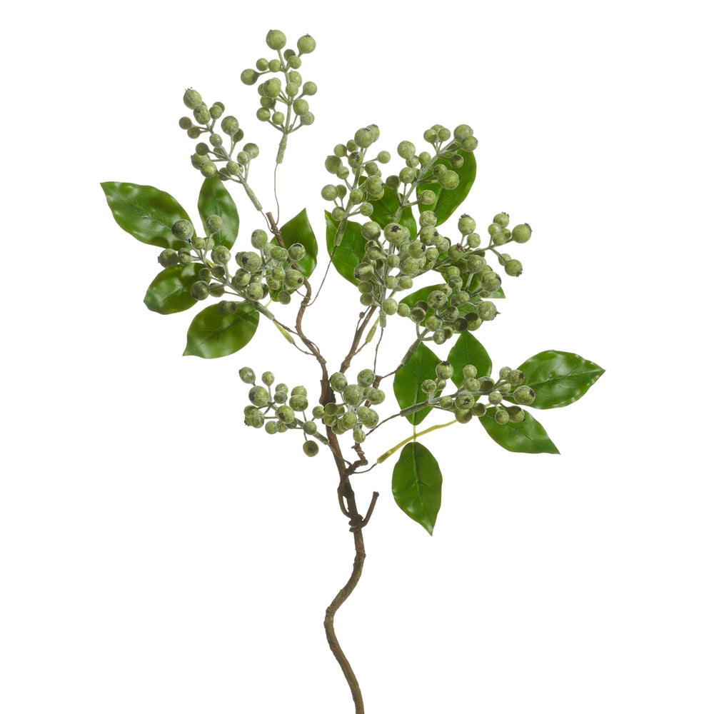 23" Green Berry Branch