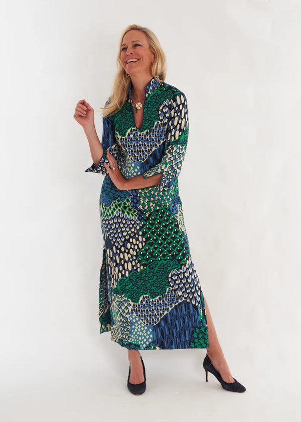 CK Bradley Rollins Dress - Popplet Blue Spruce