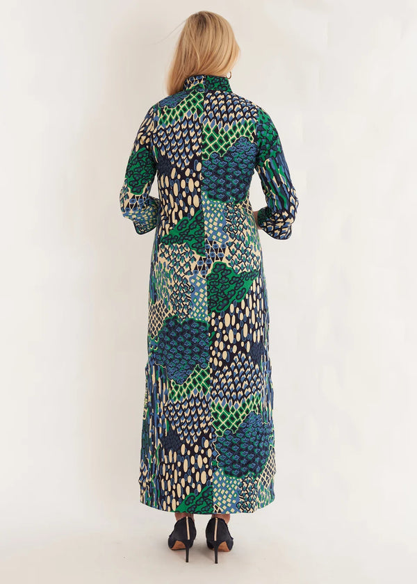 CK Bradley Rollins Dress - Popplet Blue Spruce