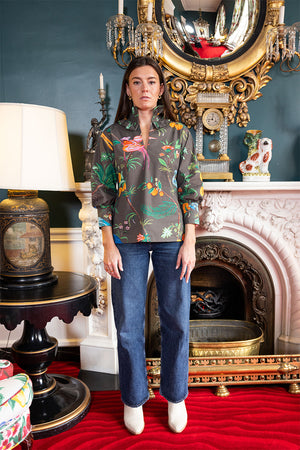 House of MBR Feather Frolic Harper Estate Top