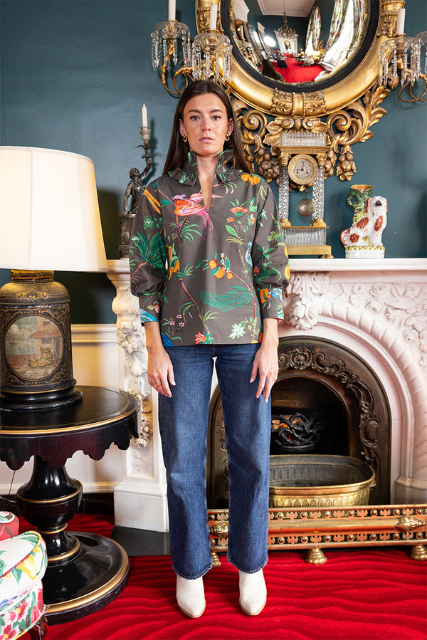House of MBR Feather Frolic Harper Estate Top