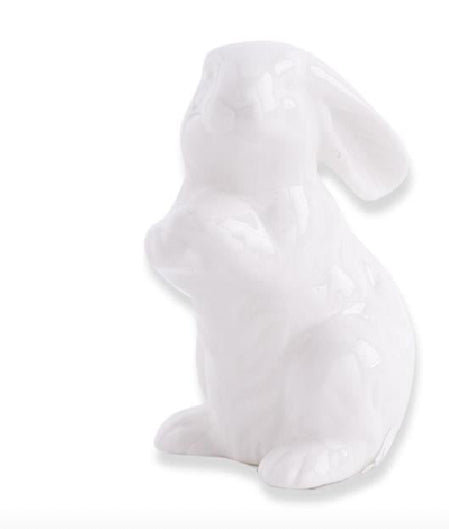 Assorted White Porcelain Bunnies