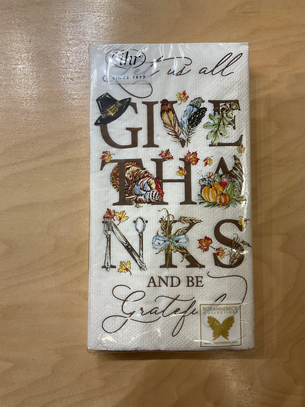 Thanksgiving Thanks Guest Towel