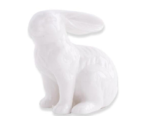 Assorted White Porcelain Bunnies