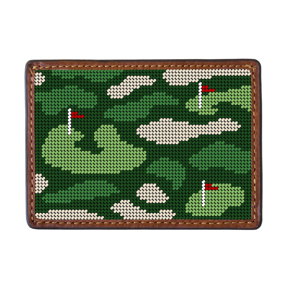 Golfer's Camo Card Wallet