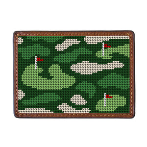 Golfer's Camo Card Wallet