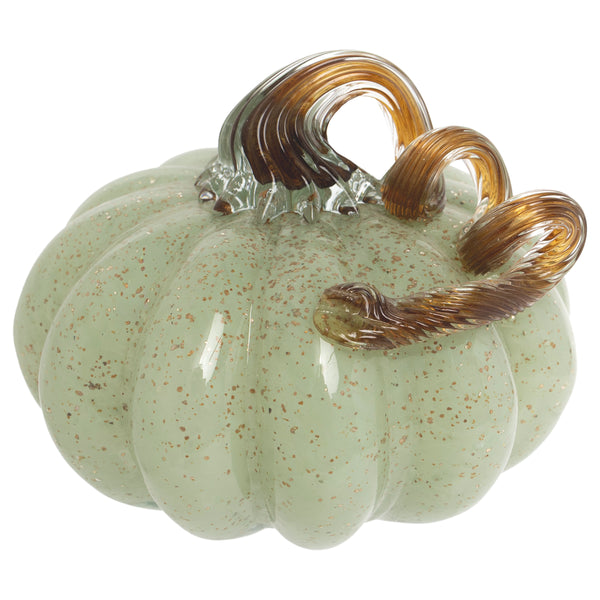 Butter Dotted Glass Pumpkin