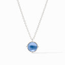 Silver Honeybee Solitaire Necklace