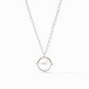 Silver Honeybee Solitaire Necklace