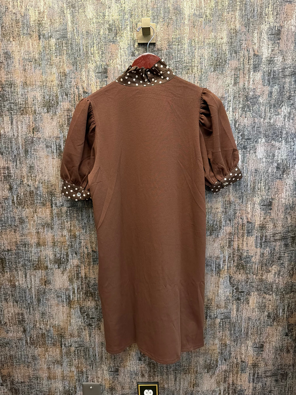 Polka Dot Butterball Mini Dress