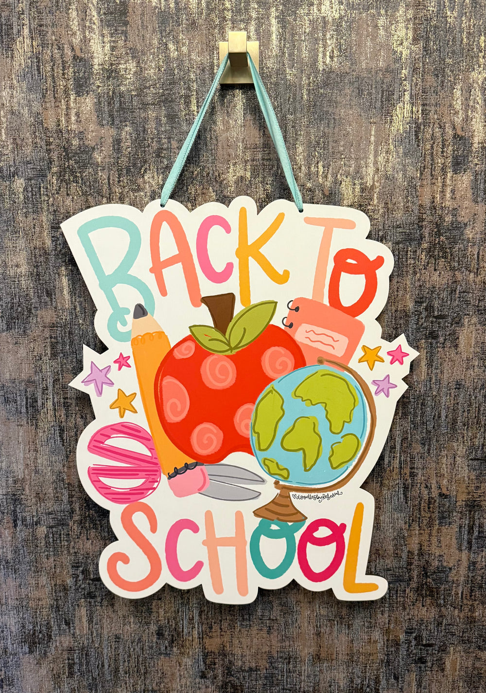 Back to School Door Hanger