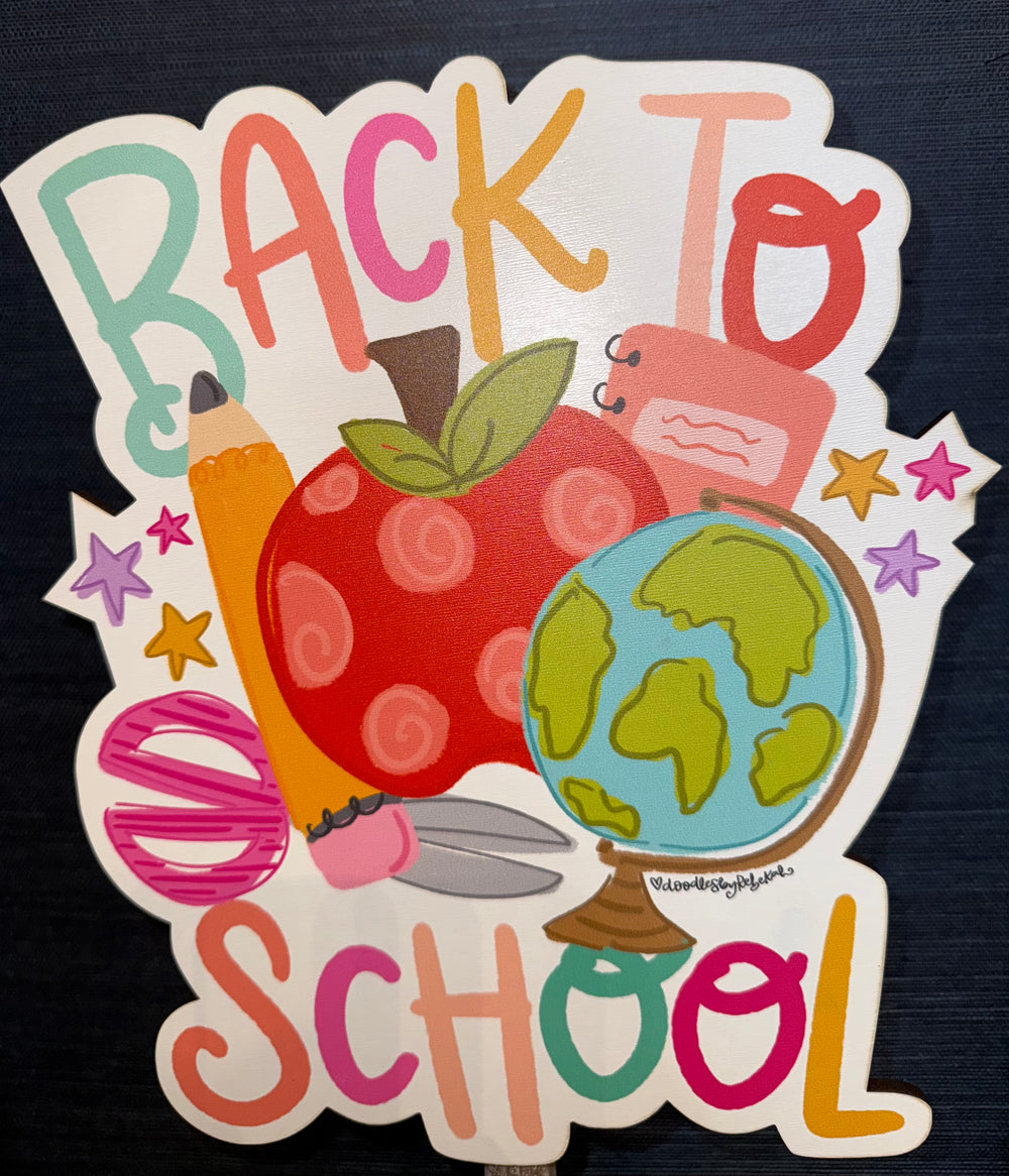 Back to School Topper