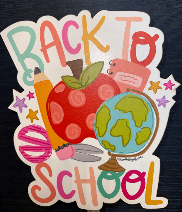 Back to School Topper