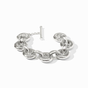 Silver Cannes Demi Link Bracelet