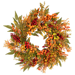 Fall Berries 26" Wreath