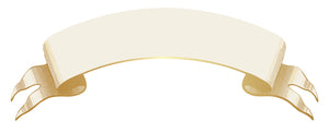 Classic Gold Banner Table Accent