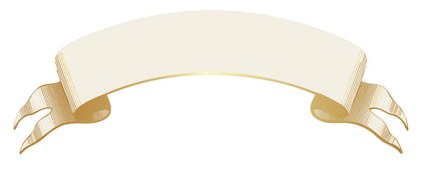 Classic Gold Banner Table Accent