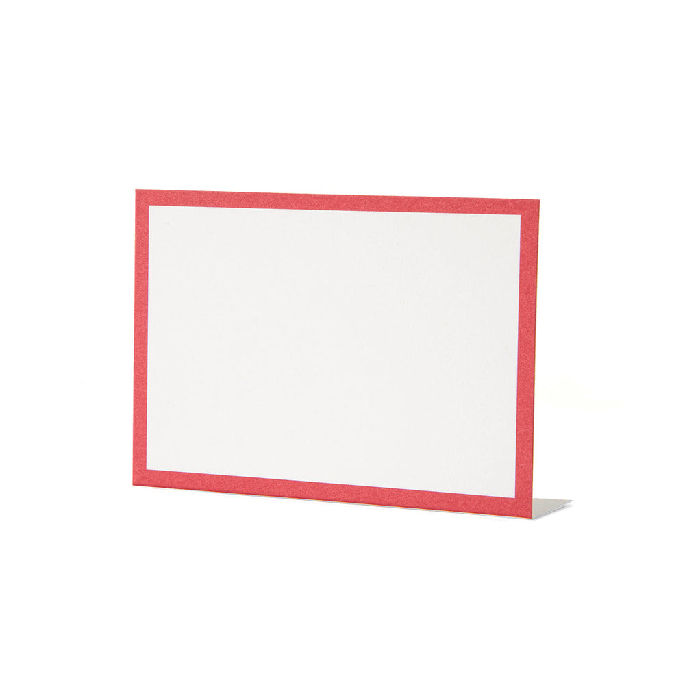 Red Frame Place Card - Pack of 12