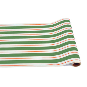 Green & Red Awning Stripe Runner - 20" x 25'