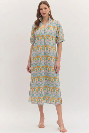Blakely Dreamy Meadows Midi Dress