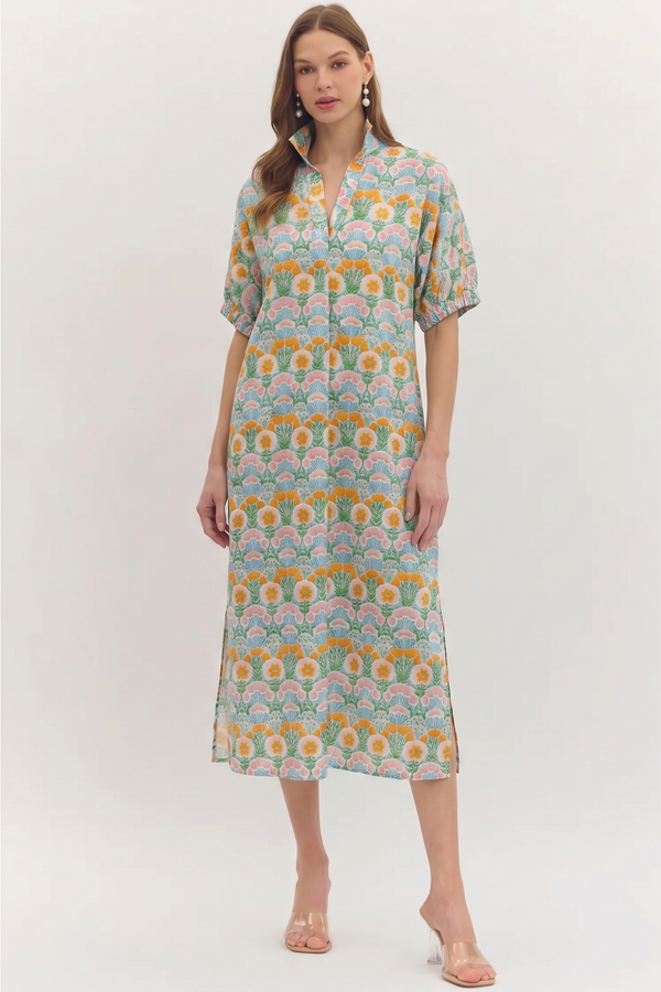 Blakely Dreamy Meadows Midi Dress