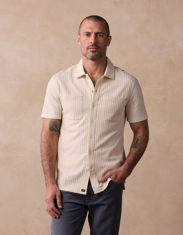 Knit Getaway Button Up