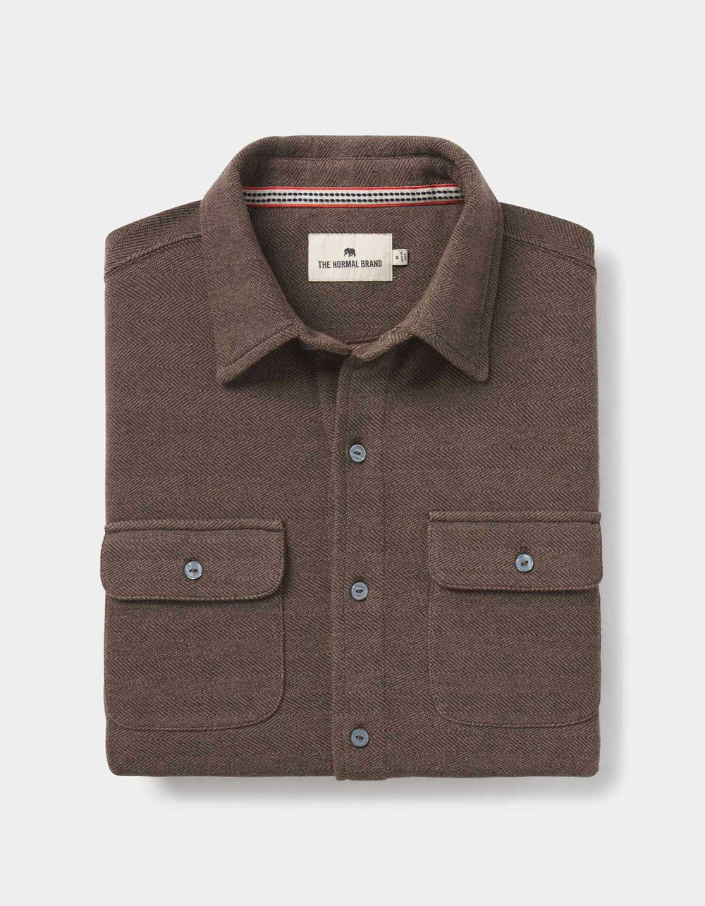 Textured Knit Button Up Shirt