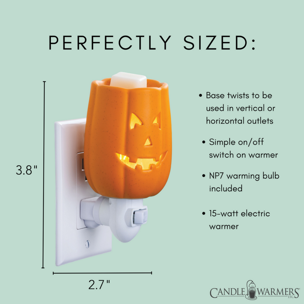 Pluggable Fragrance Warmer Jack O'Lantern