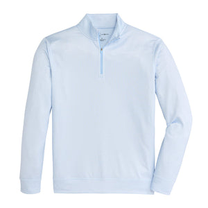 Hairline Stripe Performance 1/4 Zip - Sky