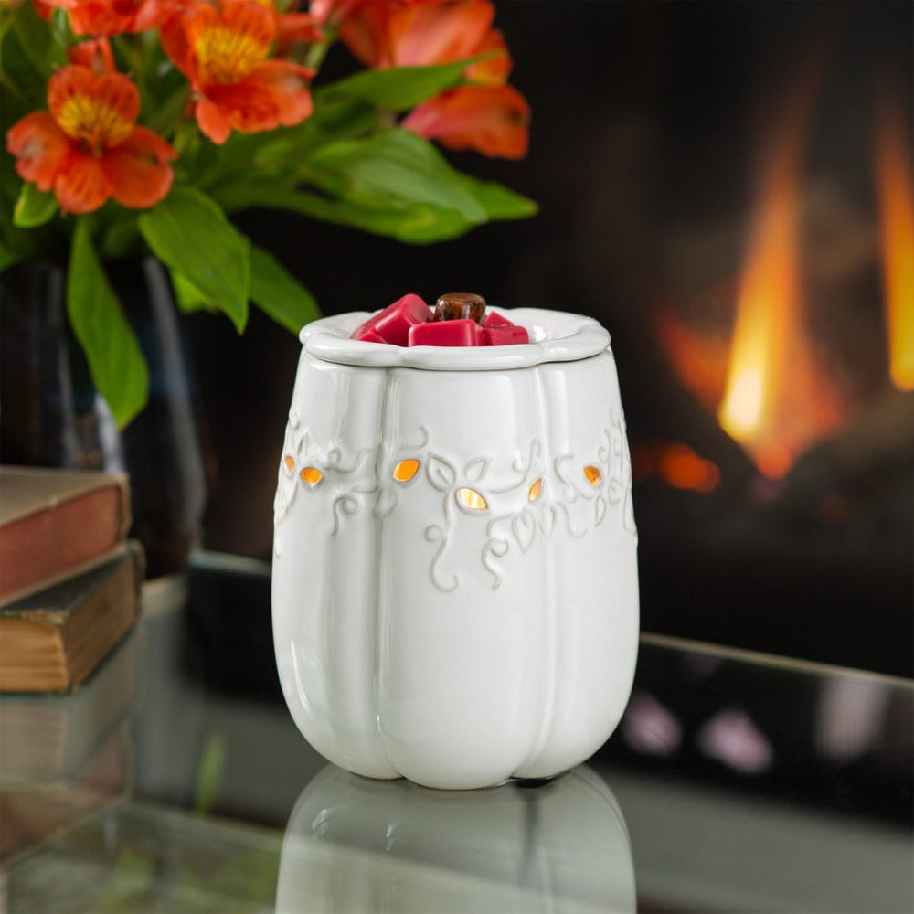 Illumination Fragrance Warmer White Pumpkin
