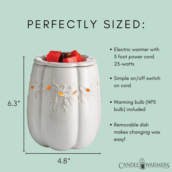 Illumination Fragrance Warmer White Pumpkin
