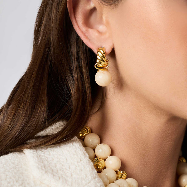 Ravello Hoop & Charm Earring