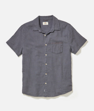 India Ink Classic Stretch Selvage Short Shirt