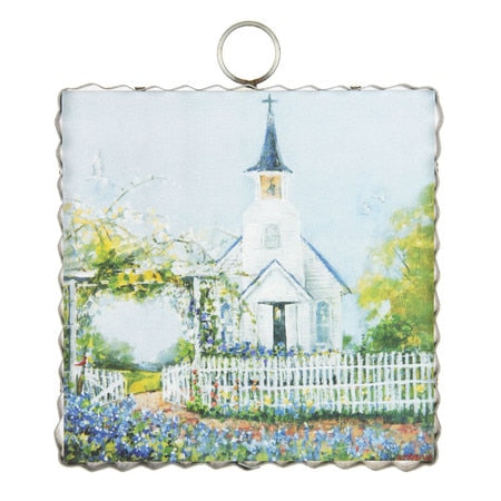 Mini Art Spring Church