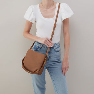 Starr Convertible Shoulder In Pebbled Leather