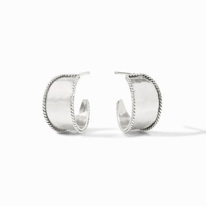 Silver Savoy Hoop
