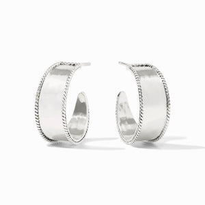 Silver Savoy Hoop