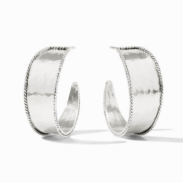Silver Savoy Hoop