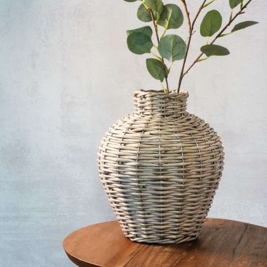 Grey Willow Vase