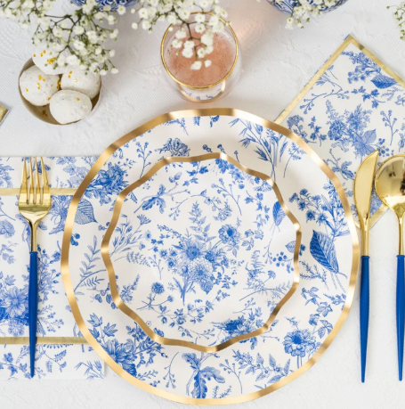 Timeless Wavy Paper Dinner Plate/8pk