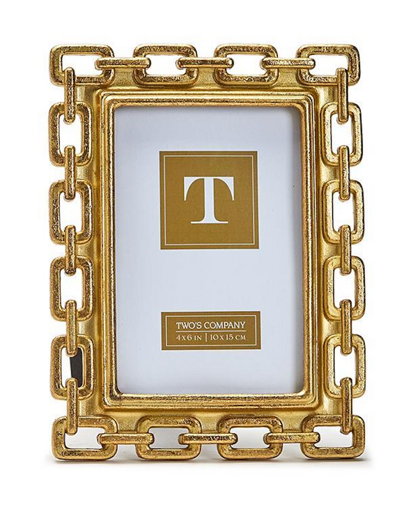 Gold Chain Photo Frame