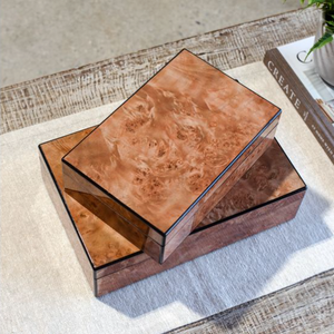 Burl Wood Grain Box
