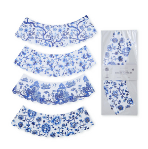 Chinoiserie Paper Shade Covers