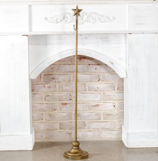 ADJUSTABLE STAR TOP WREATH STAND
