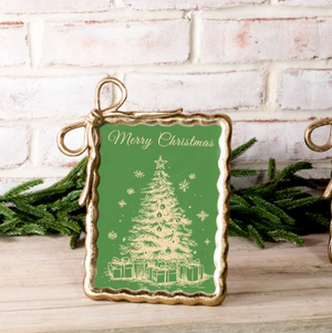 GOLD RIBBON PHOTO FRAME