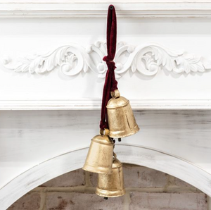 BURNT GOLD 3 BELL HANGER
